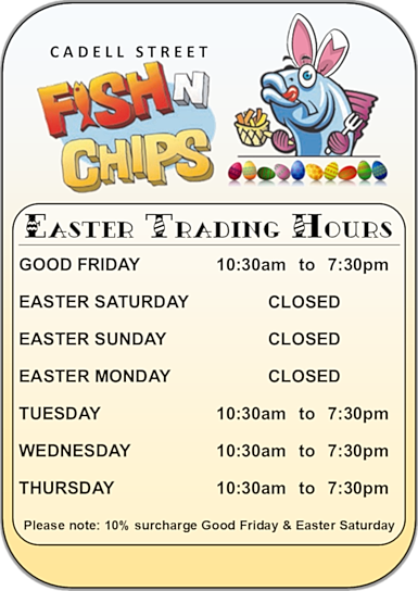 Easter Trading Hours